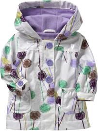 Floral Raincoats for Baby