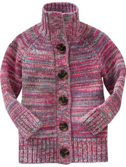 Mock-Neck Button-Front Cardigans for Baby