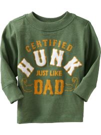 Mom/Dad Sassy Graphic Tees for Baby