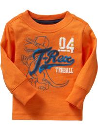 Dino Sports-Graphic Tees for Baby