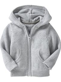 Hooded Zip Cardigans for Baby