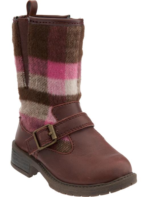 Old Navy Faux-Leather Riding Boots for Baby