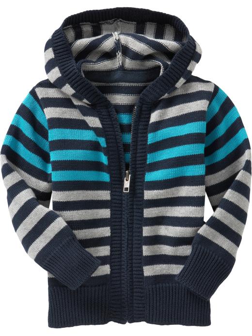 Old Navy Contrast Stripe Sweater Hoodies for Baby