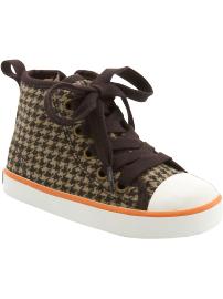 Side-Zip High-Tops for Baby