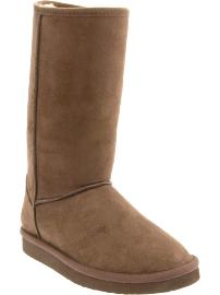Girls Faux-Suede Cozy Boots