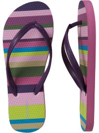 Women's Printed Flip-Flops