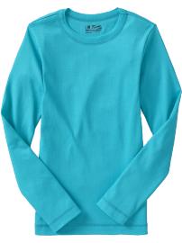 Girls Crew-Neck Tees
