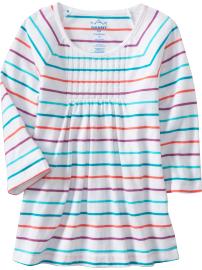 Girls Pleated Jersey Tops