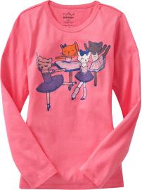 Girls Embellished Graphic Tees