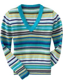 Girls V-Neck Pullover Sweaters