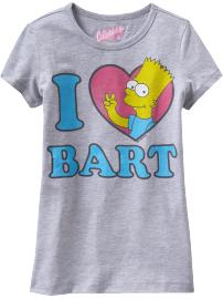 Girls The Simpsons Graphic Tees