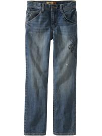 Boys Screen-Print Graphic Skinny Jeans