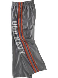 Boys Graphic Mesh-Lined Basketball Pants