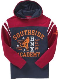 Boys Sports-Graphic Pullover Hoodies