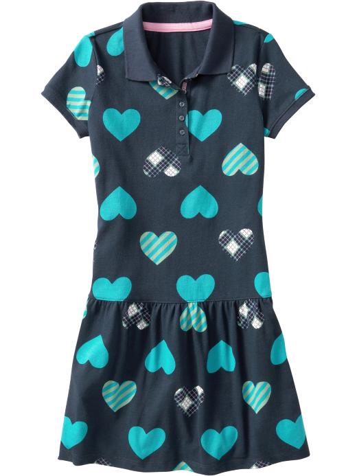 Old Navy Girls Jersey Polo Dresses