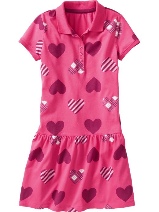 Old Navy Girls Jersey Polo Dresses