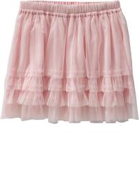 Girls Tiered Tulle Skirts