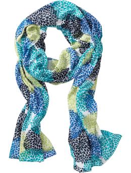 Women's Jersey Floral Ditsy Scarves