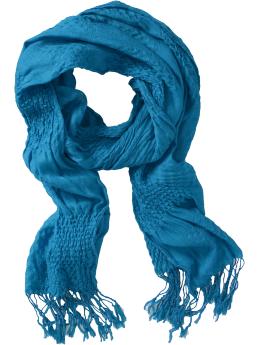 Women's Lightweight Ruched Scarves