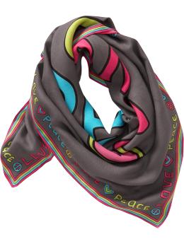 Women's Peace-Love Printed Scarves