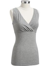 Maternity Cross-Front Jersey Nursing Camis