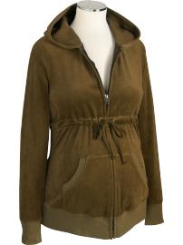 Maternity Velour Hoodies