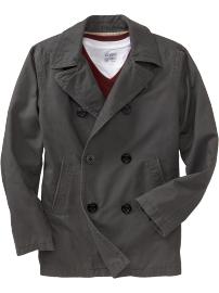 Men's Canvas Peacoats