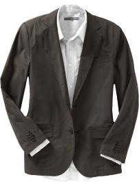Men's Brown Striped Blazers