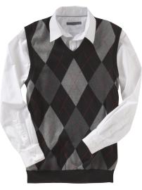 Men's Argyle Sweater Vests