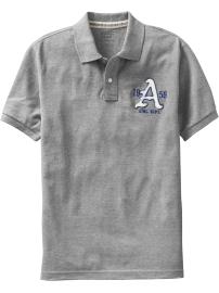 Men's Sports Applique Pique Polos