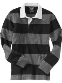 Men's Bold-Stripe Rugbys