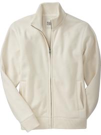 Men's Jersey-Fleece Track Jackets