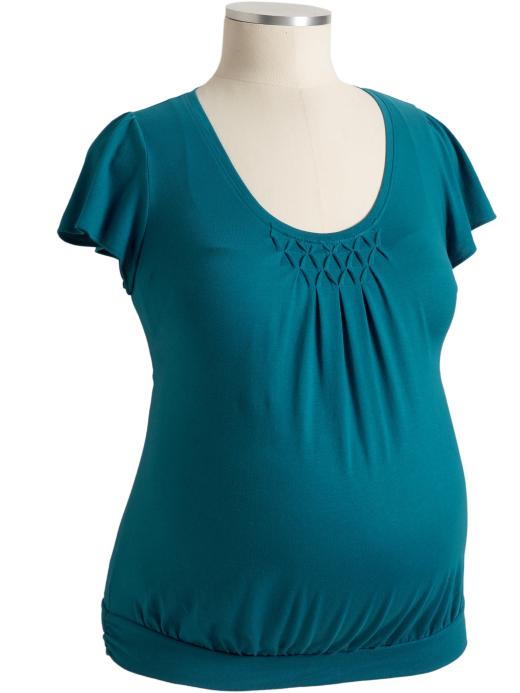 Old Navy Maternity Plus Flutter-Sleeve Banded Tops