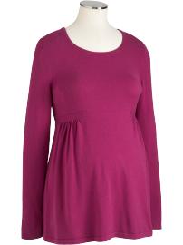 Maternity Empire-Waist Knit Tunics