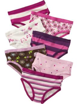 Printed Underwear for Baby 7-Packs