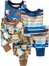 Printed Sleep-Set 3-Packs for Baby