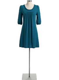 Women's 3/4-Sleeve Slub-Knit Dresses
