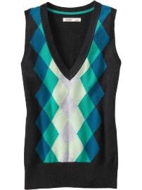 Women's Argyle Sweater Vests