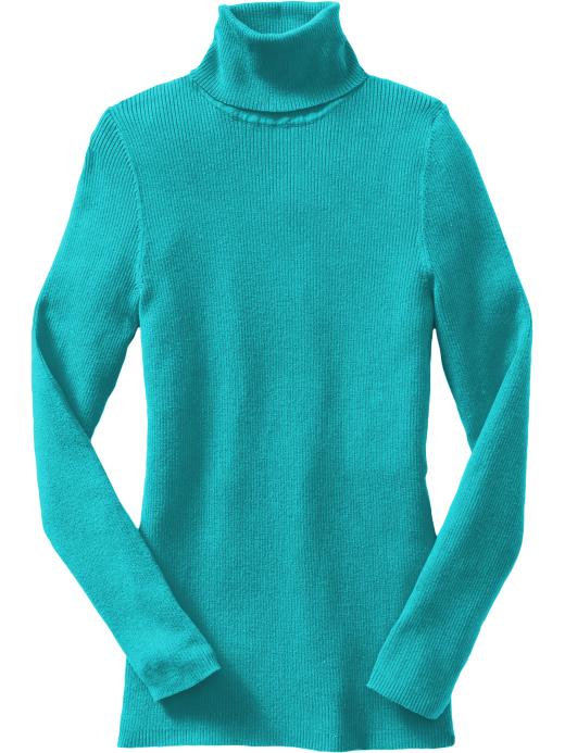 Old Navy Womens Rib Knit Turtleneck Sweaters