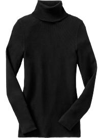 Women's Rib-Knit Turtleneck Sweaters