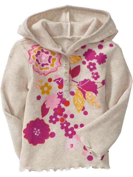 Old Navy Hooded Waffle Knit Henleys for Baby