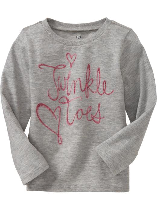 Old Navy Twinkle Toes Graphic Tees for Baby