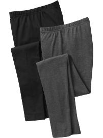 Women's Basic Leggings 2-Packs