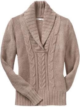 Women's Cable-Knit Shawl-Collar Sweaters | Old Navy
