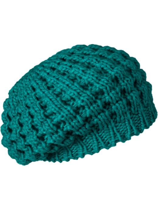 Old Navy Womens Popcorn-Knit Berets