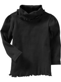 Lettuce-Edge Turtlenecks for Baby