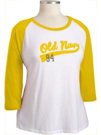 Women's Plus Logo Baseball Tees
