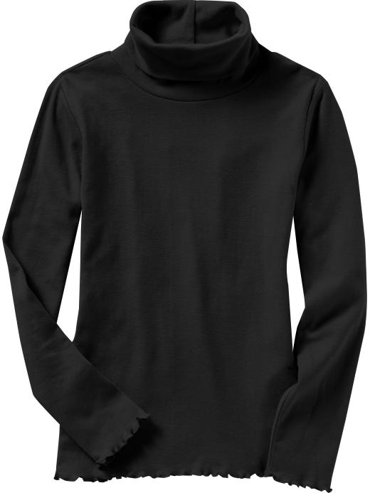 Old Navy Girls Lettuce Edge Turtlenecks