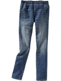 Girls Denim Leggings