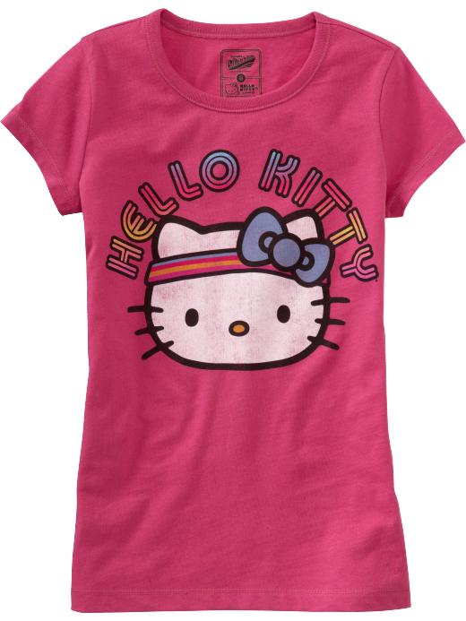 Old Navy Girls Hello Kitty Graphic Tees. $10.50. at Old Navy